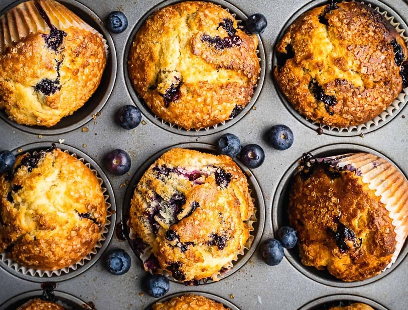 Buttermilk Berry Muffins